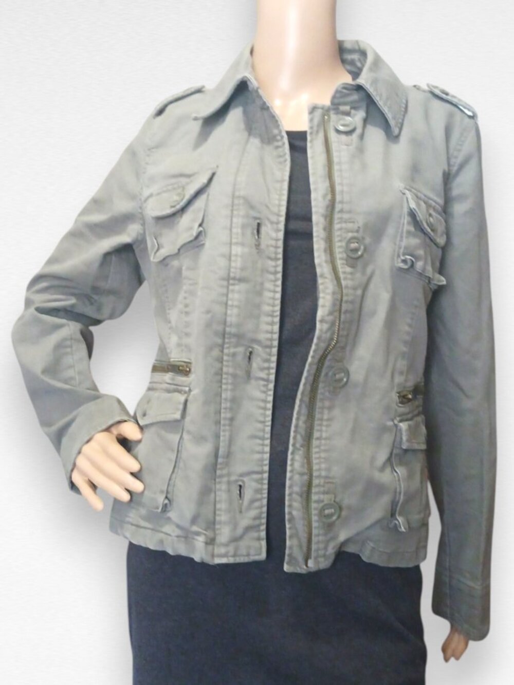 Old Navy Green Utility Jacket
